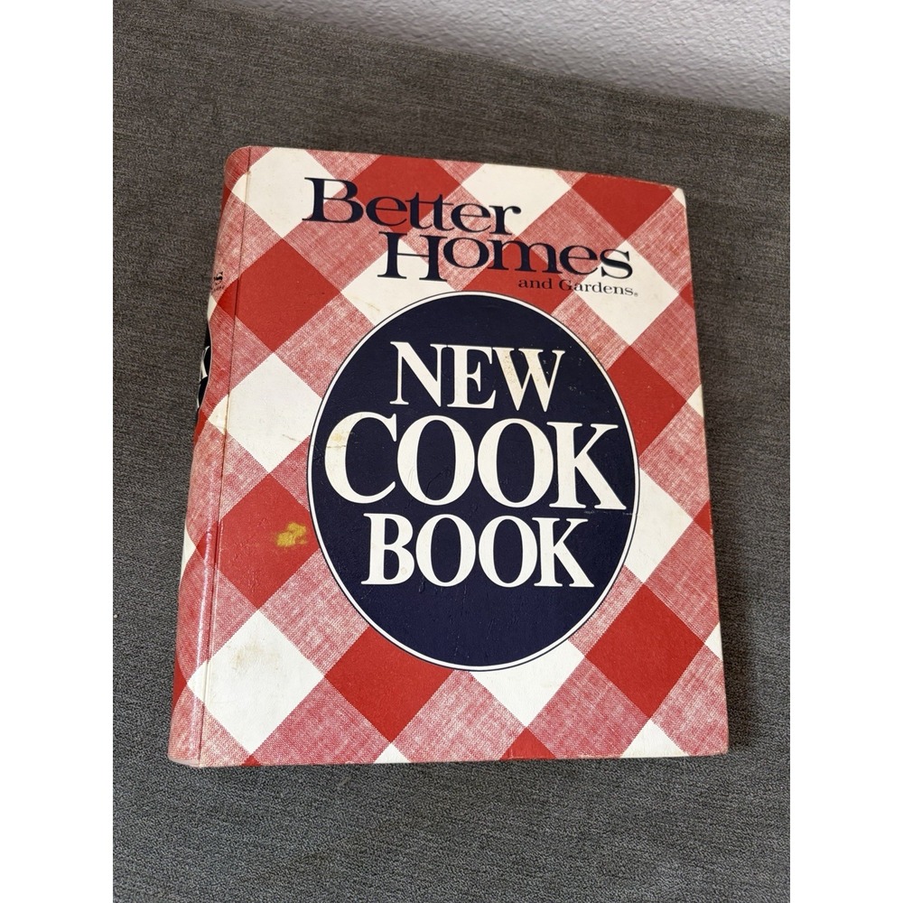 Better Homes and Gardens New Cook Book 1981 Vintage Cookbook Red Binder